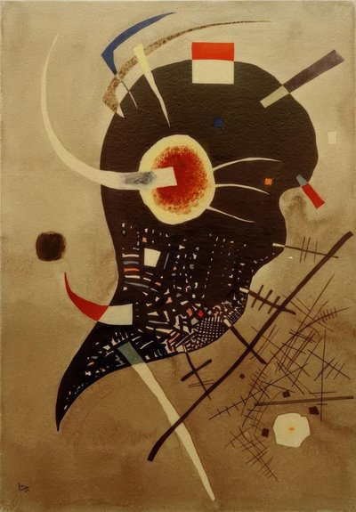 Black Tension by Wassily Kandinsky
